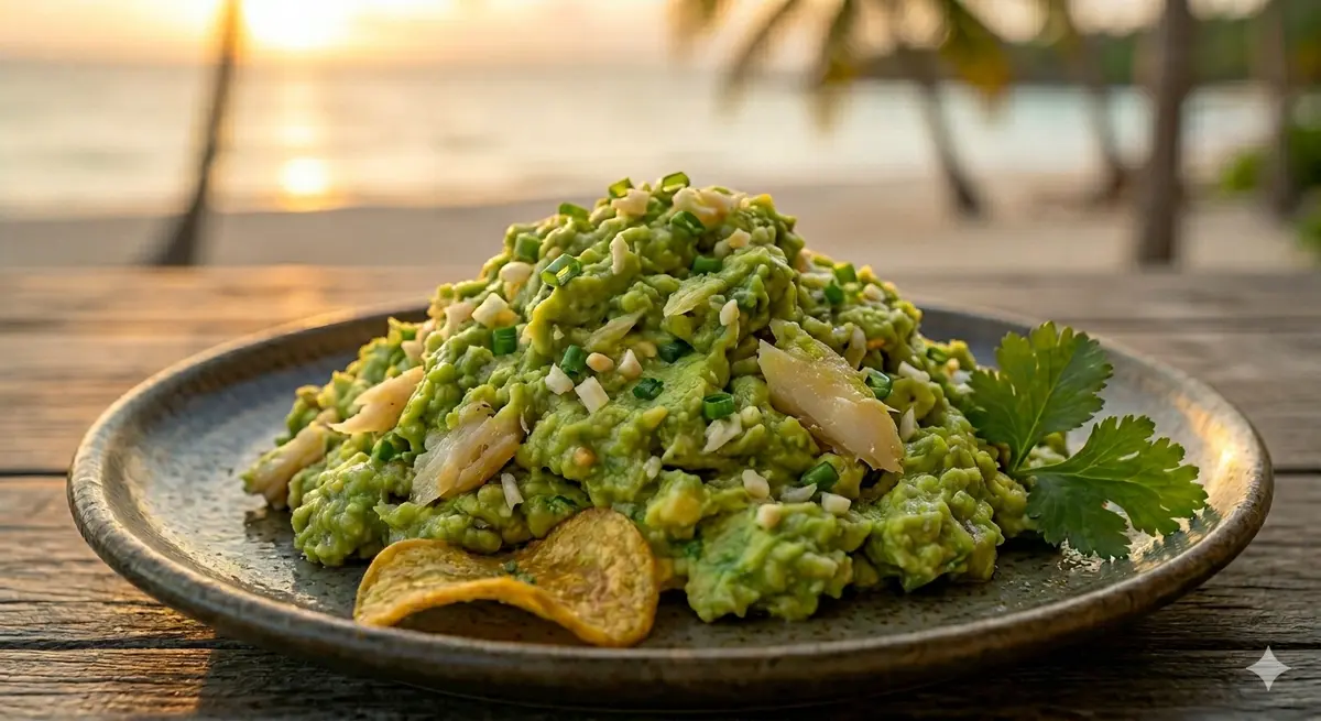 Fierce Avocado (Caribbean Avocado & Salt Cod Mash)